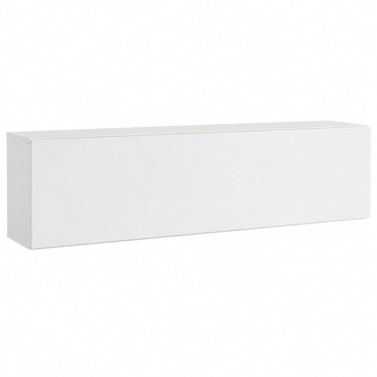 Mobile Soggiorno, Moderno ed Elegante, (LxAxP) 123 × 35,7 × 28,5 cm, Colore Bianco Laccato, in Italy